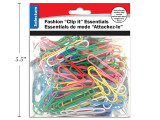 Paper Clips-Jumbo/Assorted Colors 80Pk
