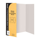Presentation Board-White/Tri Fold 36 x 48" (24/Carton)