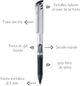 Pen EnerGel NV Fine/Black (Liquid Gel) 2Pk