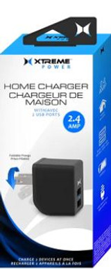 Charger w/2 USB Port 2.4 Amp