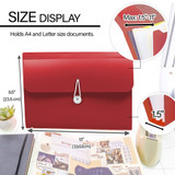Expanding File 7 Pockets Letter/Assorted Colors
