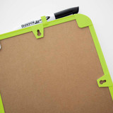 Dry Erase Board 8.5" X 11" w/Markers  (Assorted Colors)