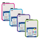 Dry Erase Board 8.5" X 11" w/Markers  (Assorted Colors)