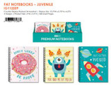 Notebook Fat Style-Juvenile/Wire