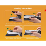 Stapler PaperPro Prodigy 28 Sheets Capacity