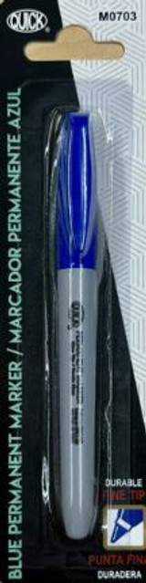 Marker Quick Blue/Fine Tip