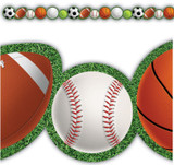 Border-Sport Balls/Die-Cut