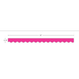 Border Trim Hot Pink