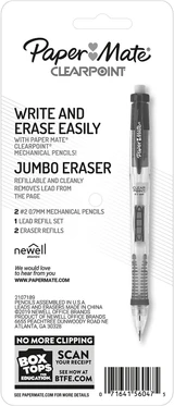 Mechanical Pencil 0.7mm Clearpoint Starter Set 2ct.  (12/48)