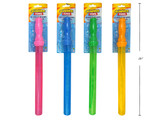 Bubble Wand 4oz. /14"  4 Assorted Colors