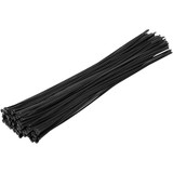 Cable Ties-Black/Long 8"  75Pk