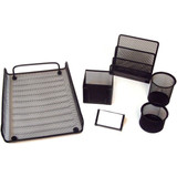 Desk Organizer Set-Black (002214)