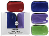 Pencil Case Rectangular/Top Open/Assorted Colors 8.5 x 5.25 x 2.25"