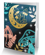 Portfolio-2 Pockets Midnight Garden