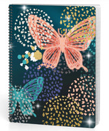 Notebook-1 Subject/Spiral Midnight Garden 70 Sheets