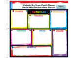 Planner-Weekly/Dry Erase (Magnetic)