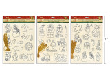 PYO Wood Ornament Sheet 13 Pieces