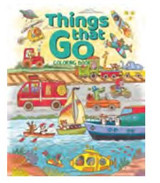 Coloring Book-Things That Go