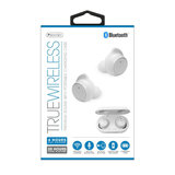 Earbuds w/Rechargeable Case-White  BT980W