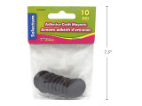 Magnets-Round 1" Adhesive 10Pk