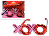 XOXO Glasses-Metallic 6.75" (Pre-Order)