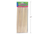 Craft Sticks Natural-Round 40Pk