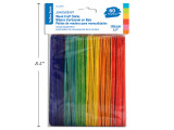Craft Sticks Colored-Jumbo 5.9" 60ct.