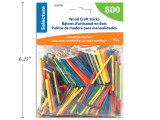 Craft Sticks Match-Colored 800ct.