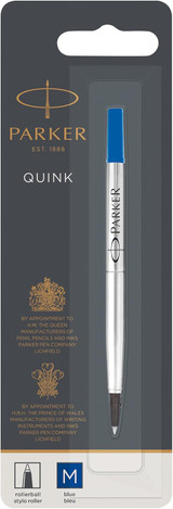 Refill Parker Quink Rollerball Medium-Blue (0/12)