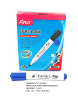 Markers Beifa Blue/Chisel Tip (Dozen)
