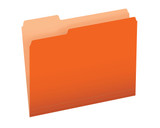 File Folder Letter/Orange (100/Box)