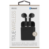 EarBuds w/Rechargeable Case-Black BT979