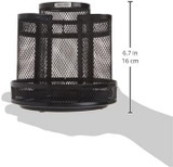 Desk Organizer-Black/Spin (Wire Mesh)