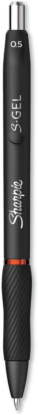 Pen Sharpie S-Gel Red/Fine Tip (Dozen) (4/12) (ASG R4-P10) (Retractable)
