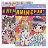 Coloring & Activity Book KAPPA Anime Fun (2 Assorted Styles)
