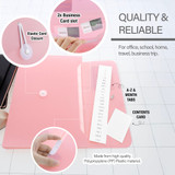 Expanding File 7 Pockets (Assorted Pastel Colors)