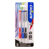 Mechanical Pencil 0.7mm CROWN 3Pk