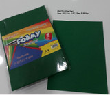 Foamy Sheets 10Pk-Smooth/Green (8.5" x 11")