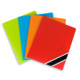 Portfolio-2 Pockets (Neon Assorted Colors)