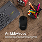 Mouse-Wired USB/Ergonomic