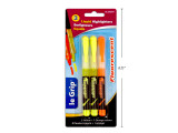 Highlighter Yellow + 1 Orange/Fluorescent 3Pk