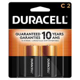 Batteries Duracell C-2Pk