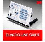Document Holder In-Line/Adjustable w/Elastic Line Guide