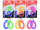 Wrist Coils w/Key Holder 2Pk