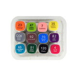 Markers-Dual Tip/Alcohol Based (Primary Colors) 12ct.