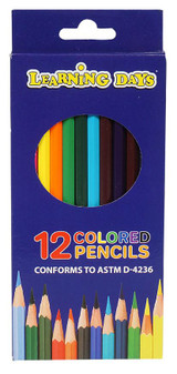 Colored Pencils 7"  12 Pk