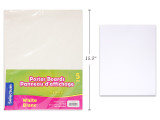 Poster Board 11" x 14  White 5Pk