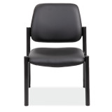 Chair OS Big & Tall | Armless Guest Chair with Black Frame - 23"W