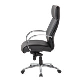 Chair OS Prestige | Executive High Back Chair w/Chrome Frame & Base