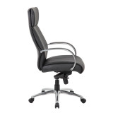 Chair OS Prestige | Executive High Back Chair w/Chrome Frame & Base